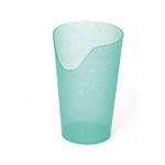 BICCHIERE SAGOMATO (240 ml) CON SCANALATURA PER NASO - MODELLO NOSEY GREEN -