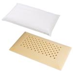 GUANCIALE FORATO ANTISOFFOCAMENTO (70 x 40 x 90 cm) CON FEDERA IN FASCIATO DI TREVIRA CON ZIP - LASTRA IN POLIURETANO ESPANSO - CON RIVESTIMENTO A COMBUSTIONE RITARDATA, REMOVIBILE GRAZIE AD UNA ZIP
