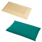 GUANCIALE FORATO ANTISOFFOCAMENTO (70 x 40 x 90 cm) CON RIVESTIMENTO IN POLITEX CON ZIP - IMPERMEABILE E TRASPIRANTE - LASTRA IN POLIURETANO ESPANSO - A COMBUSTIONE RITARDATA