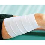 FISIOIDEAL SUPER (6 cm x 5 m tesa)BENDA ELASTICA BIANCA CON FERMAGLI (Estensibilità 90% circa, grado medio) BORDI NON ORLATI, IDEALE PER BENDAGGI DI SOSTEGNO E FORTE COMPRESSIONE COSTANTE NEL COMPLESSO SINTOMATICO VARICOSO, NELLA PROFILASSI ANTITROMBOTICA