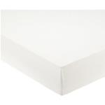 LENZUOLO MEZZO CALZANTE DI SOTTO 100x230/45 (Colore Bianco - Misure materasso 90x200 cm) - TESSUTO SPECIALE A MAGLINA NO STIRO ANTIDECUBITO - ADATTO PER LA PREVENZIONE DELLE PIAGHE DA DECUBITO/ATTRITO DEL DEGENTE