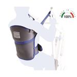 IMBRACATURA PER VERTICALIZZATORE MODELLO DORSALE - Realizzata e cucita interamente in tessuto, nastro e filo 100% poliestere - Tessuto antistrappo e altamente traspirante - IDEALE PER MODELLO MOR-RI830/835