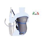 IMBRACATURA PER VERTICALIZZATORE MODELLO PELVICA - Realizzata e cucita interamente in tessuto, nastro e filo 100% poliestere - Tessuto antistrappo e altamente traspirante - IDEALE PER MODELLO MOR-RI830/835