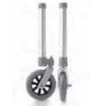 GAMBE (PAIO) (Ø 12 cm) A 8 FORI CON RUOTE PIROETTANTI PER DEAMBULATORI - VENDITA AL PAIO