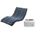 DOMUS 3 - KIT ANTIDECUBITO A CICLO ALTERNATO E STATICO - A 3 VIE - Materasso Nylon® + TPU traspirante/ impermeabile (200 x 90 x 13 h cm) 17 ELEMENTI INTERCAMBIABILI E COMPRESSORE CON REGOLAZIONE - PER PIAGHE DA DECUBITO FINO AL III STADIO