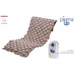 PIUMA UP - KIT ANTIDECUBITO A CICLO ALTERNATO - COMPRESSORE CON REGOLAZIONE E MATERASSO (90 x 200 x h. 7,6 cm) 130 CELLE - BOLLE IN PVC E RISVOLTO DA 50 CM - TEMPO DI CICLO 6 MIN. - PER PIAGHE DA DECUBITO DI PRIMO STADIO