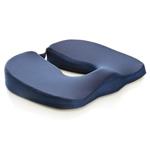 CUSCINO ANTIPROSTATA (44 x 37,5 x h 7,5 cm) IN MEMORY FOAM - SFODERABILE - Indicato in caso di decorsi post-operatori - Utilizzabile su qualunque superficie piana e adatto a lunghi viaggi in auto
