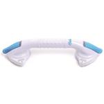 MANIGLIA A VENTOSA 36 cm - FACILI E VELOCI DA MONTARE - UTILIZZABILI SIA ORIZZONTALMENTE CHE VERTICALMENTE - IDEALE PER PERSONE CON DIFFICOLTA' NELL'ALZARSI E SEDERSI SUL WC