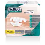 PANNOLONE CINTURA EXTRA 7 gocce (MEDIUM 70-110 cm) - SOFFISOF AIR DRY TRASPIRANTE, ANATOMICO, COMODO, DISCRETO ADATTO A PELLI SENSIBILI - CONF. DA 15 PEZZI