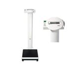 SECA - Bilancia pesa persone elettronica a colonna per uso medico, portata 200 kg, divisione 100 g < 150 kg > 200 g - diverse funzioni intelligenti, tra cui il calcolo del BMI: condizioni nutrizionali del paziente