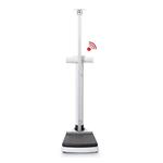 SECA - Bilancia elettronica wireless a colonna - portata 300 kg, divisione 50 g < 150 kg > 100 g - con altimetro integrato per uso medico -  funzione BMI (Body-Mass-Index): condizioni nutrizionali dei pazienti.