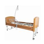 "LETTO ALLUNGABILE" ELETTRICO ELEVABILE H 23-62 cm (90 cm x  da 200 a 215 cm) (Funzione Trendelenburg e Anti-Trendelenburg) SPONDE LATERALI - PORTATA MAX 180 kg - 4 RUOTE PIROETTANTI CON FRENO