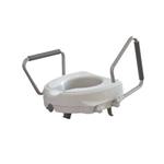 MARLIN H. 12.5 cm – Alzawater con braccioli ribaltabili con meccanismo di bloccaggio anteriore e posteriore - si adatta alla gran parte dei WC - Portata massima 130 Kg