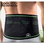 FASCIA DORSALE UOMO - TG.2 - (Circonf. vita 80 - 90 cm) - Fascia dorsale con pelotta - Fascia dorsale per la stabilizzazione muscolare del tratto lombare della colonna vertebrale 