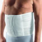 BORT - PostOban Speciale Fascia elastica (TG. 2) (H. 26 cm) (120/135 cm Circonferenza Corpo) supporto toracico-addominale largo - Cinturino di fissaggio elastico in 2 parti - tessuto traspirante elastico
