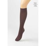 GAMBALETTO MICROCOTTON (Cioccolato) - TAGLIA IV (L) - (N° piede 39 - 42) - Gambaletti per il massimo benessere dato dalla combinazione di materiali traspiranti e confortevoli