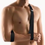 REGGIBRACCIO MITELLA - ADULTO - UGUALE PER DESTRA E SINISTRA - COLORE NERO (Larghezza 3,5 cm)