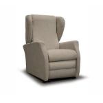 VICTORIA - POLTRONA RELAX - 2 MOTORI - LIFT -  SCHIENALE CON ORECCHIE - PEDIERA ESTENSIBILE - FUNZIONE LETTO