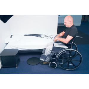 DISCO GIREVOLE PER IL TRASFERIMENTO DALLA SEDIA A ROTELLE AL LETTO - MODELLO TURN - (PIVOT - PIVOTING)