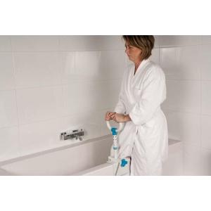 MANIGLIA DA VASCA DA BAGNO modello AquaSense - Altezza (regolabile): 35 - 42,5 centimetri - Larghezza (regolabile): 8-18 centimetri