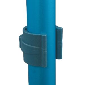 STAMPELLE AVAMBRACCIO IN ALLUMINIO (Argento) - IMPUGNATURA ANTISCIVOLO E POMELLO RIFRANGENTE SUL FRONTE