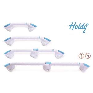 MANIGLIA A VENTOSA 50 cm - FACILI E VELOCI DA MONTARE - UTILIZZABILI SIA ORIZZONTALMENTE CHE VERTICALMENTE - IDEALE PER PERSONE CON DIFFICOLTA' NELL'ALZARSI E SEDERSI SUL WC