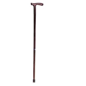 BASTONE (M) IN LEGNO DI FAGGIO NATURALE CON MANICO A "T" - lunghezza 92 cm - DA UOMO