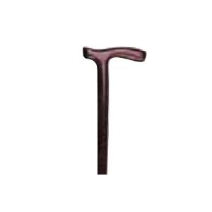 BASTONE (M) IN LEGNO DI FAGGIO NATURALE CON MANICO A "T" - lunghezza 92 cm - DA UOMO