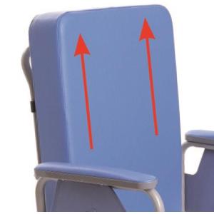 IN PROMOZIONE: COMODA (Seduta 40 cm - INGOMBRO 60) CON SCHIENALE RECLINABILE E FRENO OPERATORE - IN ACCIAIO VERNICIATO - Poggiapiedi e poggiapolpacci regolabili in altezza - Pedane elavabili ed estraibili lateralmente - WC estraibile e lavabile