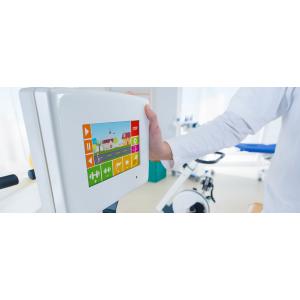 MOTOLife EVO - Cicloergometro touch screen con biofeedback per valutazione diagnostica e riabilitazione degli arti inferiori e superiori.