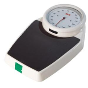 SECA - Bilancia pesa persone meccanica a orologio da terra - portata 150 kg, divisione 500 g - per uso domestico