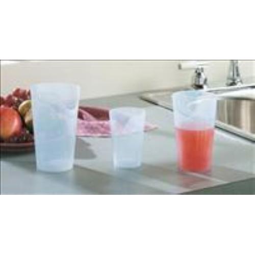 BICCHIERE SAGOMATO (236 ml) CON SCANALATURA PER IL NASO - MODELLO NOSEY CLEAR -