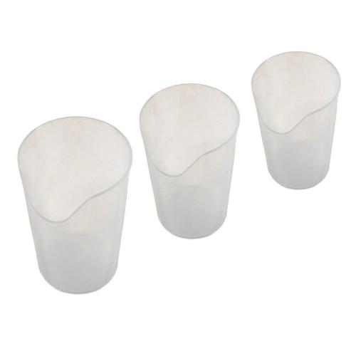 BICCHIERE SAGOMATO (236 ml) CON SCANALATURA PER IL NASO - MODELLO NOSEY CLEAR -