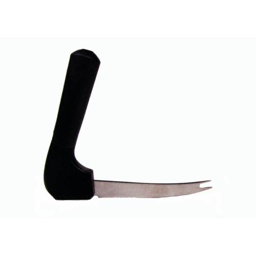COLTELLO - FORCHETTA CON MANICO CURVATO AD ANGOLO