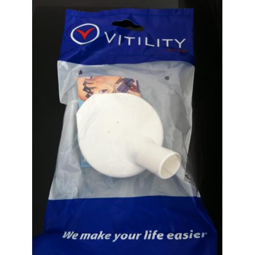 BICCHIERE SURE-GRIP + COPERCHIO ANTI FUORIUSCITA CON BECCUCCIO DA 6.5 mm di diametro PER LIQUIDI NON DENSI