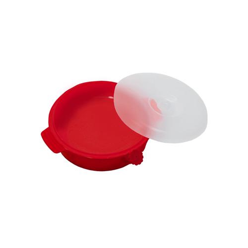 PIATTO SCALDA CIBO ISOTERMICO MODELLO PHOENIX - COLORE ROSSO