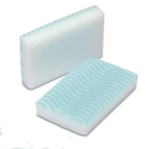 SPUGNETTE SAPONATE - MISURE 12 x 7,5 x 2,5 cm - CONFEZIONATE SINGOLARMENTE - IL CARTONE CONTIENE 800 SPUGNETTE