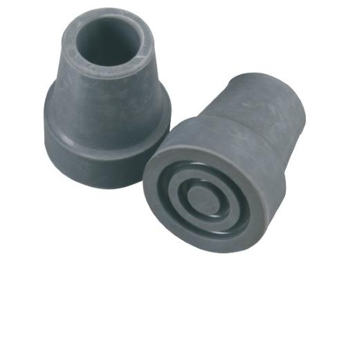 PUNTALE IN GOMMA Ø 18 mm PER TRIPODE E QUADRIPODE A BASE LARGA - GOMMA MORBIDA ANTISCIVOLO