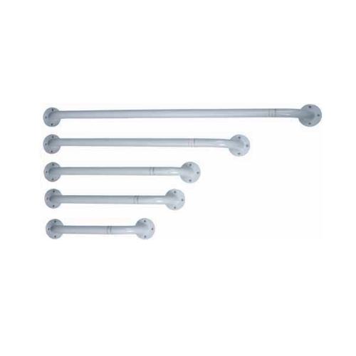 SICHERHEITSGRIFF FÜR BAD (Stahl) - Länge 30 cm - Handgriff Ø 25 mm - Wandbefestigung - lackierter Stahl - Kann sowohl horizontal als auch vertikal verwendet - Ideal für Menschen mit Bewegungsschwierigkeiten beim benützen des WC