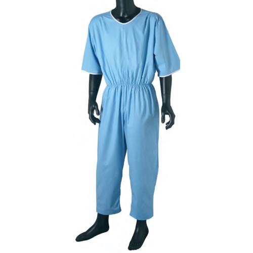 SIENA TUTA/PIGIAMA (S - 42/44) IN JERSEY - MANICA LUNGA - CERNIERA CENTRALE POSTERIORE, CERNIERA NELLA PARTE INTERNA DEL PANTALONE - IMBOTTITURA NELLA PARTE TERMINALE - A PROTEZIONE TOTALE PER ANZIANI E PORTATORI DI HANDICAP