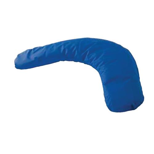 CUSCINO POSTURALE BOOMERANG (180 x 30 cm) - REALIZZATO CON MICROSFERE IN POLISTIRENE - DOPPIO RIVESTIMENTO IN TESSUTO BIELASTICO IMPERMEABILE, TRASPIRANTE E SANIFICABILE - SOSTIENE E FA MANTENERE IN MODO CONFORTEVOLE LA POSIZIONE SEMI-SEDUTA