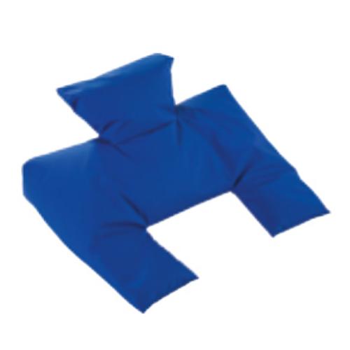 CUSCINO POSTURALE ABDUTTORE E GAMBE (70 x 60 x 20 cm) - REALIZZATO CON MICROSFERE IN POLISTIRENE AUTOESTINGUENTI - DOPPIO RIVESTIMENTO IN TESSUTO BIELASTICO IMPERMEABILE - SI ADATTA ALLA MORFOLOGIA DEL CORPO IN MODO NATURALE ED EFFICACE