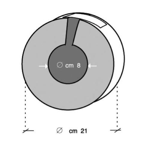 TALLONIERA/GOMITIERA (1 PEZZO) A RULLO ANTIDECUBITO, POLIURETANO ESPANSO - CHIUSURA CON VELCRO - INDICATA NELLA PREVENZIONE DELLE PIAGHE DA DECUBITO AI GOMITI ED AI TALLONI NEI LUNGODEGENTI