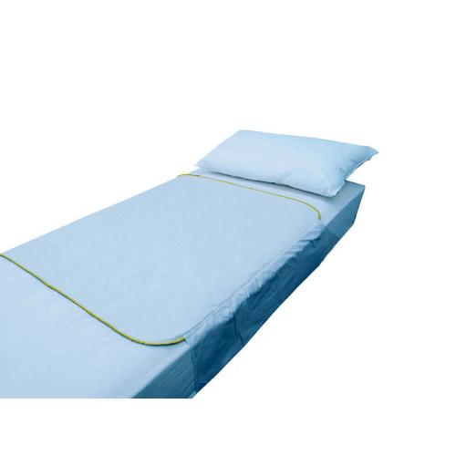 SANITEX - TRAVERSA MULTISTRATO CON BORDI DA 45 cm (80x90 cm circa) - IN MICROFIBRA FILTRANTE - RIUTILIZZABILE, ASSORBENTE, IMPERMEABILE E ANTIBATTERICA - PRODOTTO SANITARIO LAVABILE A 95° C - INDICATA PER PROTEGGERE IL LETTO DA LIQUIDI - BASE ANTISCIVOLO