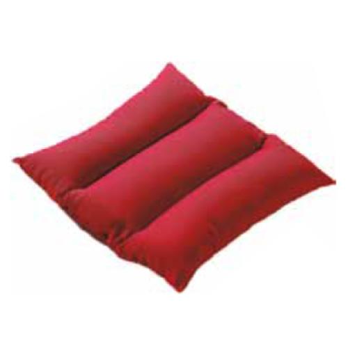 CUSCINO ANTIDECUBITO IN FIBRA CAVA SILICONATA (45x45X10h cm) Realizzato in fibra cava siliconata di alta qualita' - Fodera di copertura in tessuto TREVIRA.