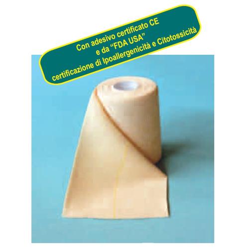 FISIOPLAST HM (5 cm x 4,5 m tesa) - BENDA ELASTICA (Estensibilità 70% circa) CON MASSA ADESIVA A BASE DI OSSIDO DI ZINCO - PRIVA DI SOLVENTI CHIMICI E LATEX FREE - INDICATA PER BENDAGGI DI SOSTEGNO, FUNZIONALI E RIABILITAZIONE IN FKT