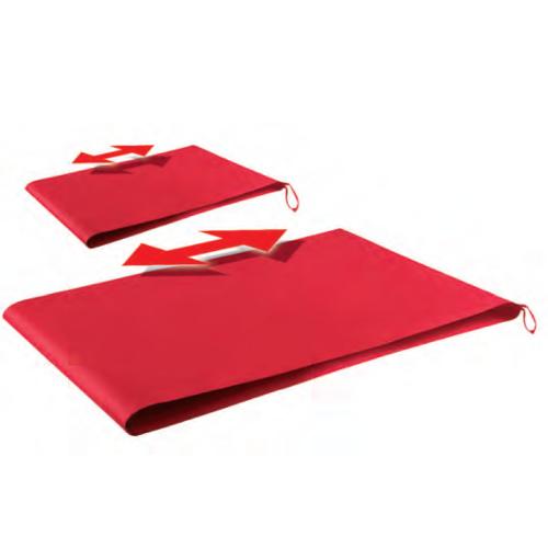 TELI TUBOLARI ad alto scorrimento (60 x 41 cm) Ideali per il posizionamento ed il trasferimento del paziente tra letto, barella, carrozzina, auto, ecc.