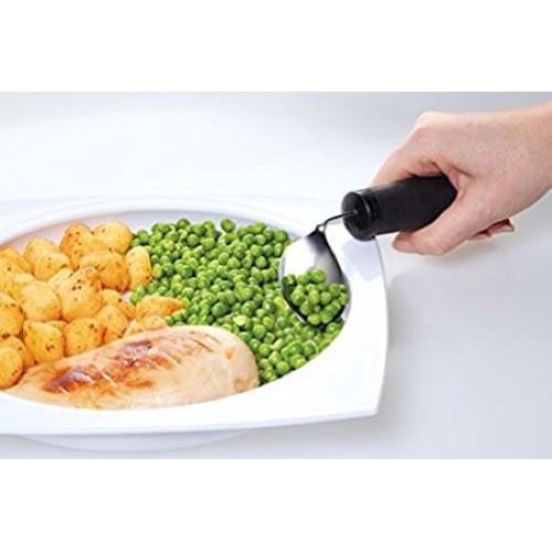 PIATTO CON BORDO RIALZATO (2 cm) - INFRANGIBILE - FACILITA L'ALIMENTAZIONE AUTONOMA