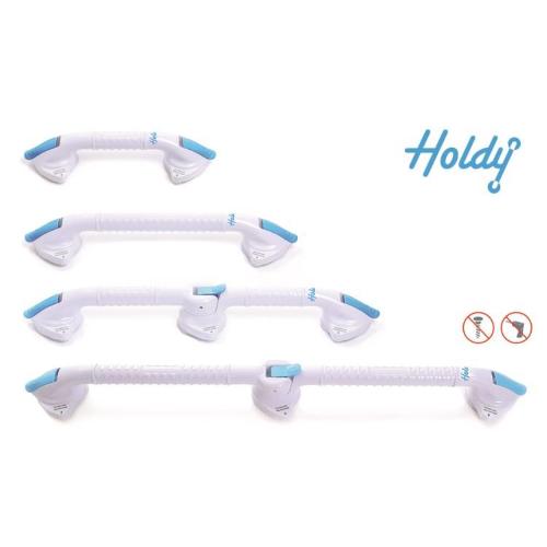 MANIGLIA A VENTOSA 50 cm - FACILI E VELOCI DA MONTARE - UTILIZZABILI SIA ORIZZONTALMENTE CHE VERTICALMENTE - IDEALE PER PERSONE CON DIFFICOLTA' NELL'ALZARSI E SEDERSI SUL WC