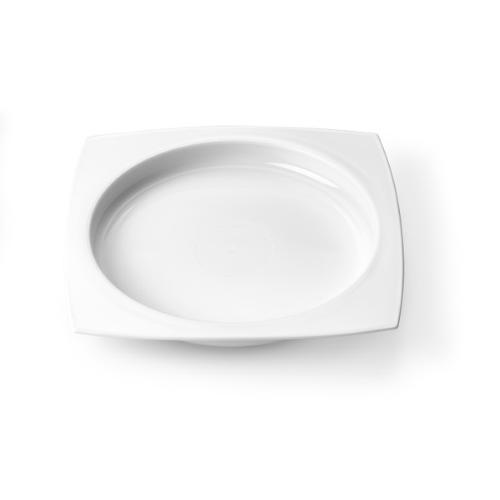 PIATTO CON BORDO RIALZATO (2 cm) - INFRANGIBILE - FACILITA L'ALIMENTAZIONE AUTONOMA